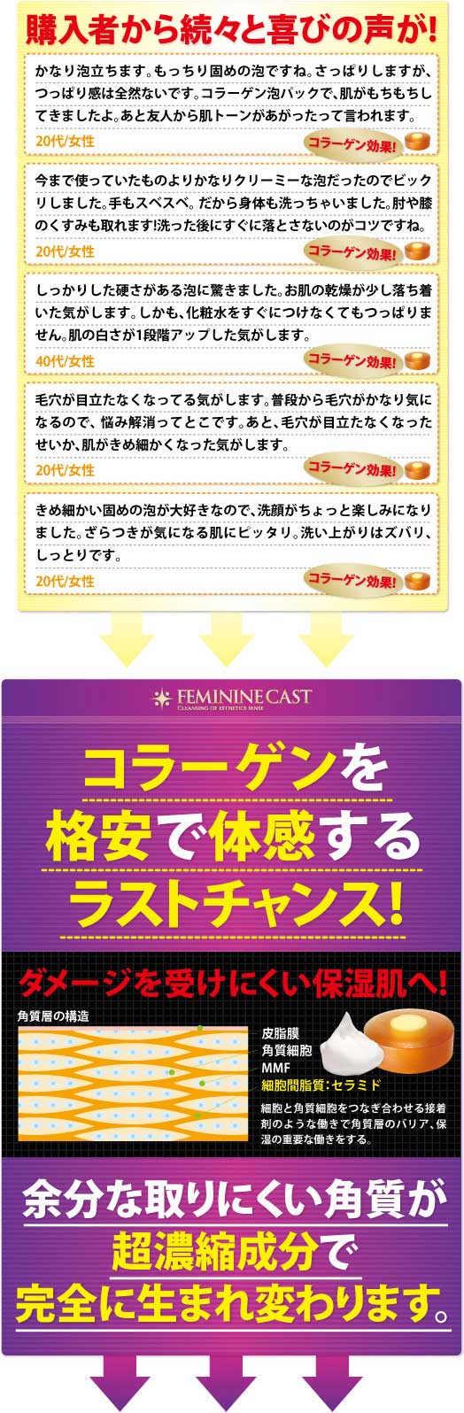 コラーゲンソープ